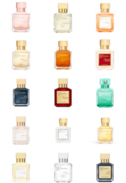 Kolekcia inšpirovaná značkou  Maison Francis Kurkdjian